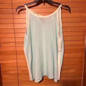 Sea-foam Sleeveless Top